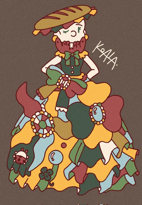 Art Nouveau Dress