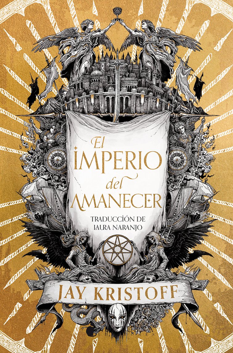 NocturnaEd's tweet photo. Porque las últimas palabras de Gabriel serán, en definitiva, nuestro epitafio.

Se acerca nuestro fin, Gabriel de León. En noviembre llega #ElImperioDelAmanecer, de #JayKristoff. https://t.co/9YFJfFRzVF