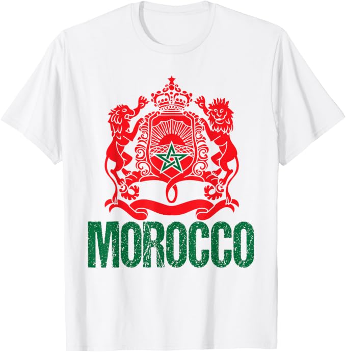 creationsZon's tweet photo. 🇲🇦 Show your Moroccan Pride for 2026! ⚽🔥

Gear up with this exclusive, bold design featuring the historic Kingdom Coat of Arms and the Atlas Lions.

👕 
https://t.co/IBugWK8oGa

#Morocco2026 #MoroccanPride #Dimamaorib #MoroccoSoccer #AtlasLions    #WorldCup2026 #MoroccoFlag https://t.co/kJthQKoObq