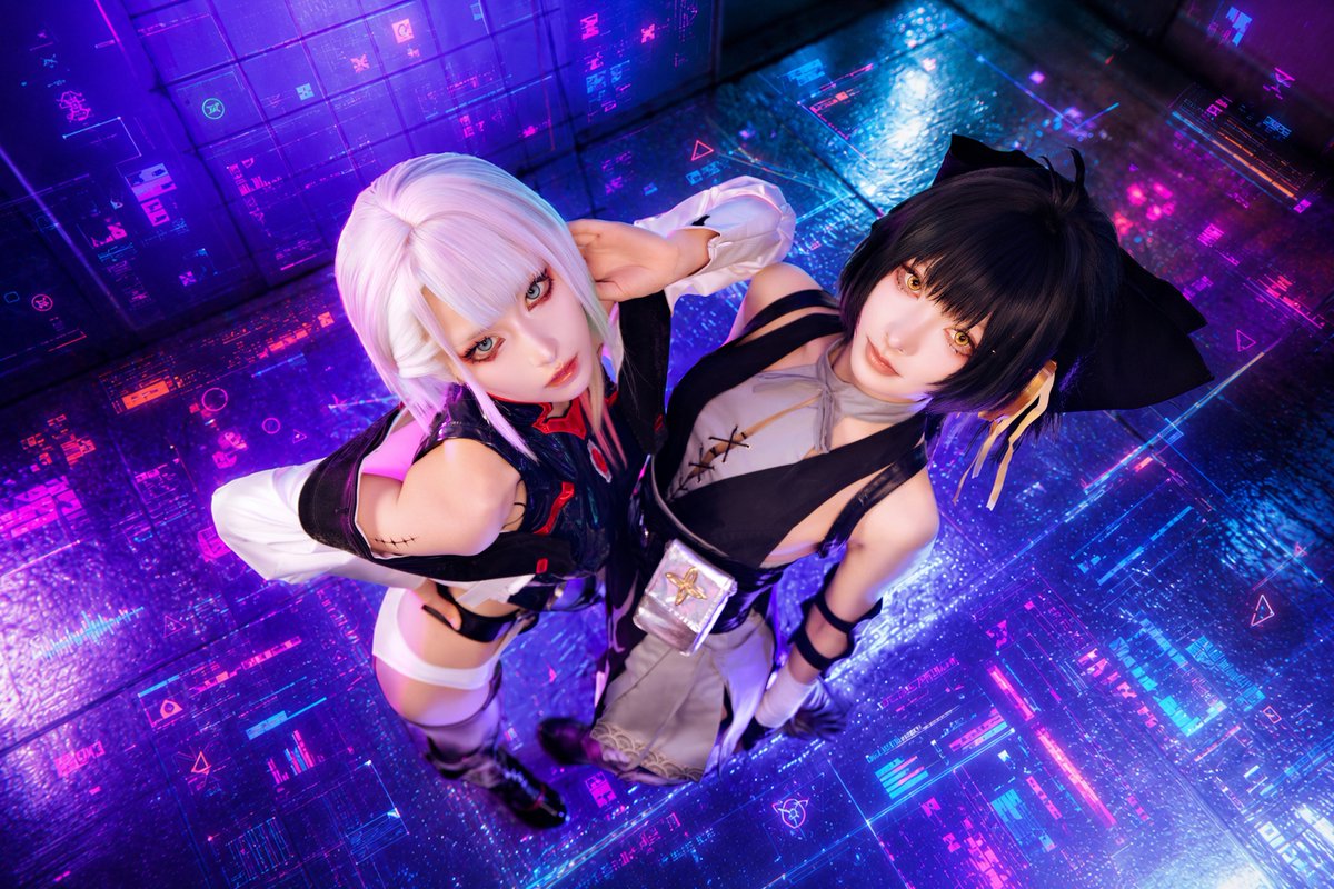XaiabP's tweet photo. #鳴潮 × #サイバーパンク https://t.co/X663Nxs0xG