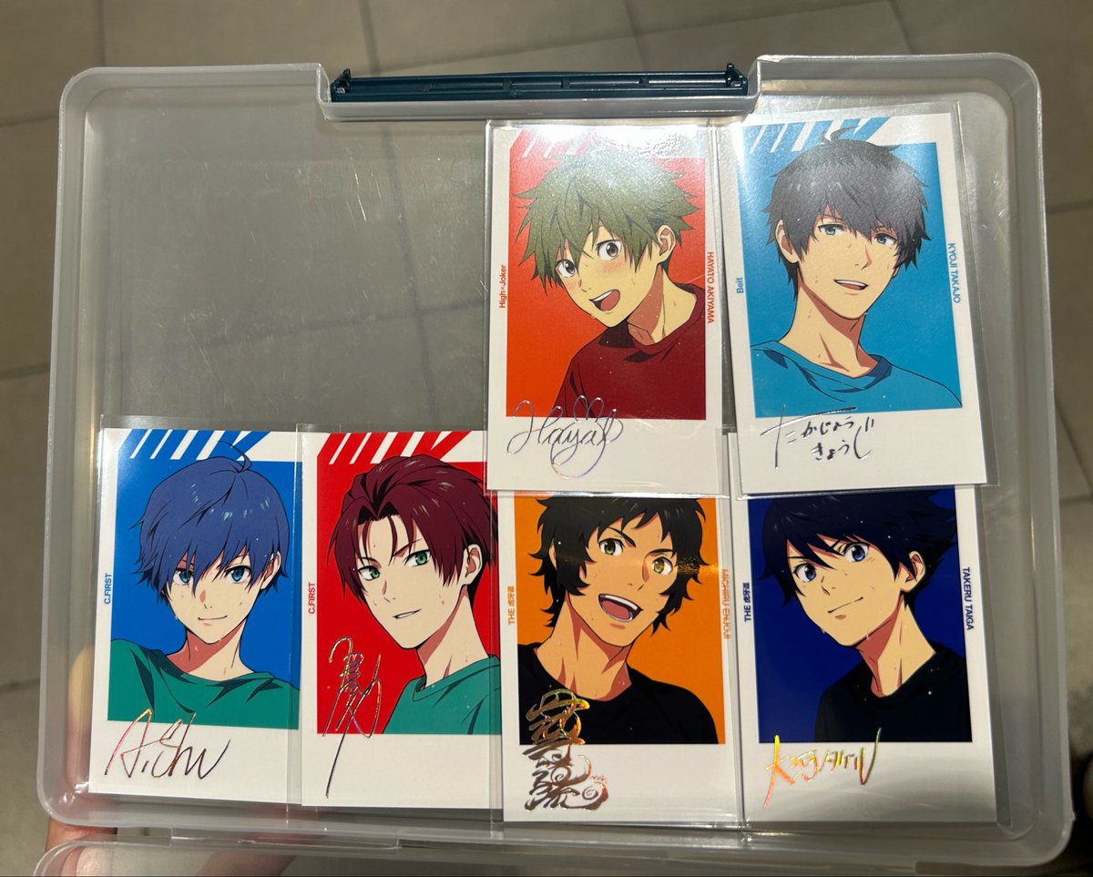 sa__ku__ra___0's tweet photo. 【交換】
SideM FiFS インスタフォト風カード 表情
譲)箔▶︎隼人,恭二,秀,鋭心,道流,タケル
N▶︎道流,輝,翼,夏来,類、四季,恭二,麗×2

求)同種 ピエール,百々人

本日21時頃まで渋谷手渡し
後日郵送にての交換希望です。 https://t.co/ApxXSQGp2l