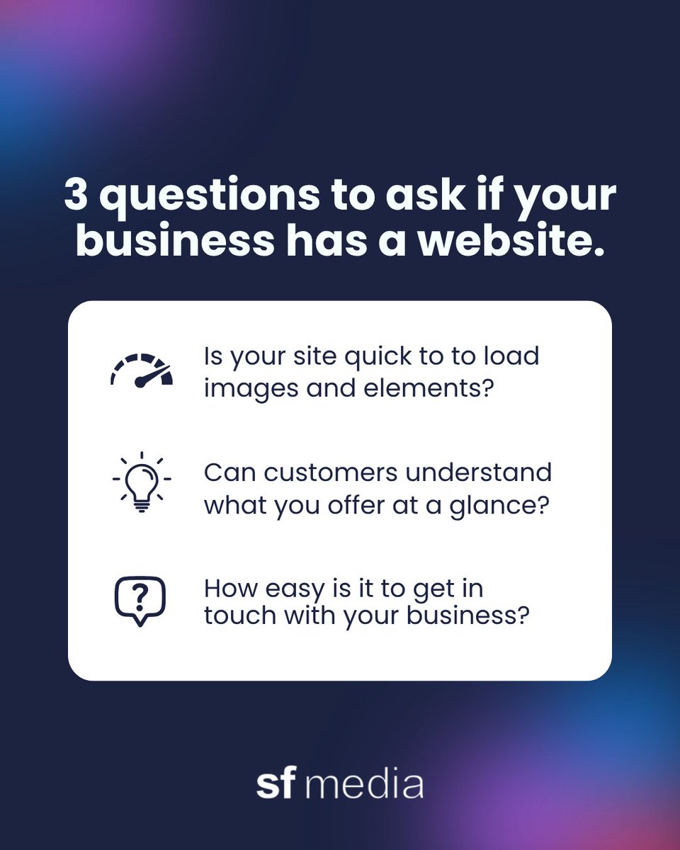 sfmedia's tweet photo. Sometimes the biggest gains come from fixing the foundations first.

Before investing more into marketing, it’s worth checking whether your website is ready to turn visitors into enquiries.

#WebsiteDesign #WebsiteFundamentals #DigitalMarketing #OnlineVisibility https://t.co/uTHwHNIonz