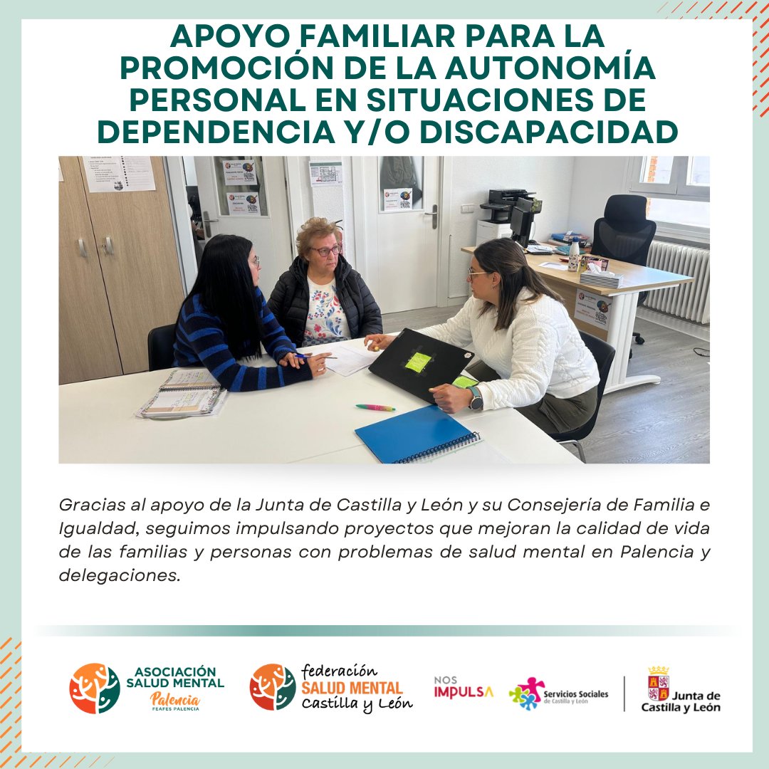 SaludMentalPal's tweet photo. 👨‍👩‍👧 Apoyo a familias en el medio rural para acompañar, orientar y reforzar el bienestar en el día a día.
#saludmental
 @familiajcyl @jcyl @saludmentalcyl https://t.co/w64rEUb1JS