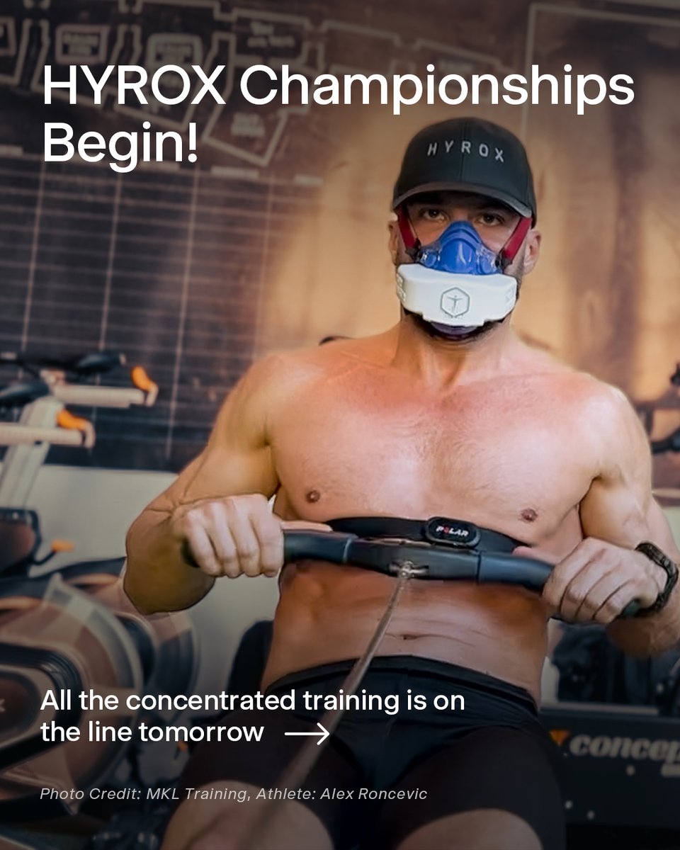 vo2master's tweet photo. The difference at HYROX World Championships?
Not just effort. Precision.

Athletes are using VO2 Master to:
• Dial in thresholds
• Optimize pacing
• Train with real data

No guesswork. Just performance. https://t.co/fotqHwQMt7