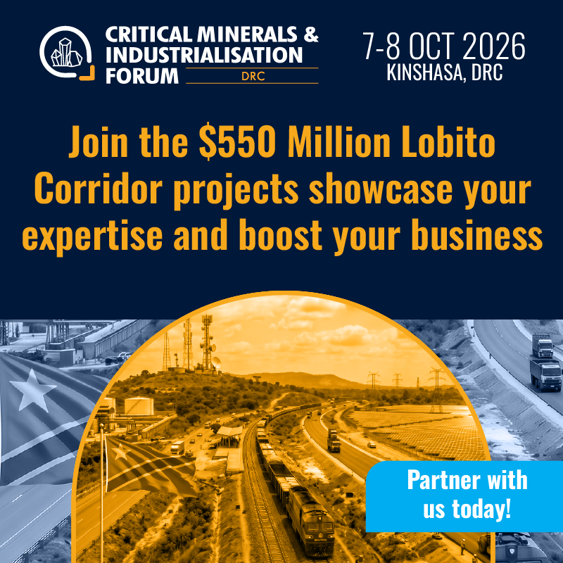 DRC_Minerals's tweet photo. Le projet RAIL FRE à 550M$ transforme la RDC. Positionnez votre marque au cœur de l'industrialisation au Forum Minéraux Critiques (7–8 Oct 2026, Kinshasa). Connectez-vous avec décideurs, EPC &amp; investisseurs. Devenez partenaire ! 

 🔗 Register Interest: https://t.co/lhrFKLzNiZ https://t.co/JuH0u3EPXA
