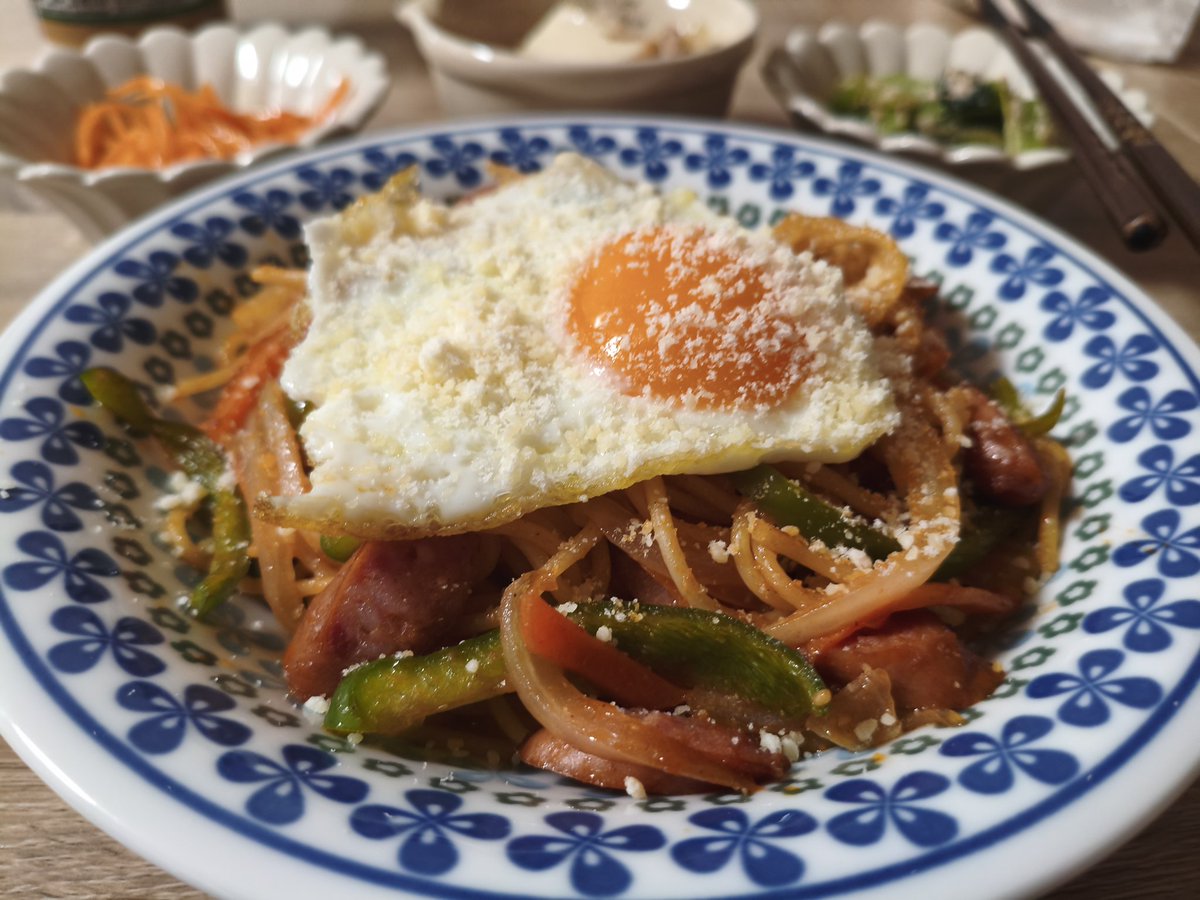 brio155's tweet photo. @fmwb ウチもナポリタンでした☺️ https://t.co/jjSdSoEVm2