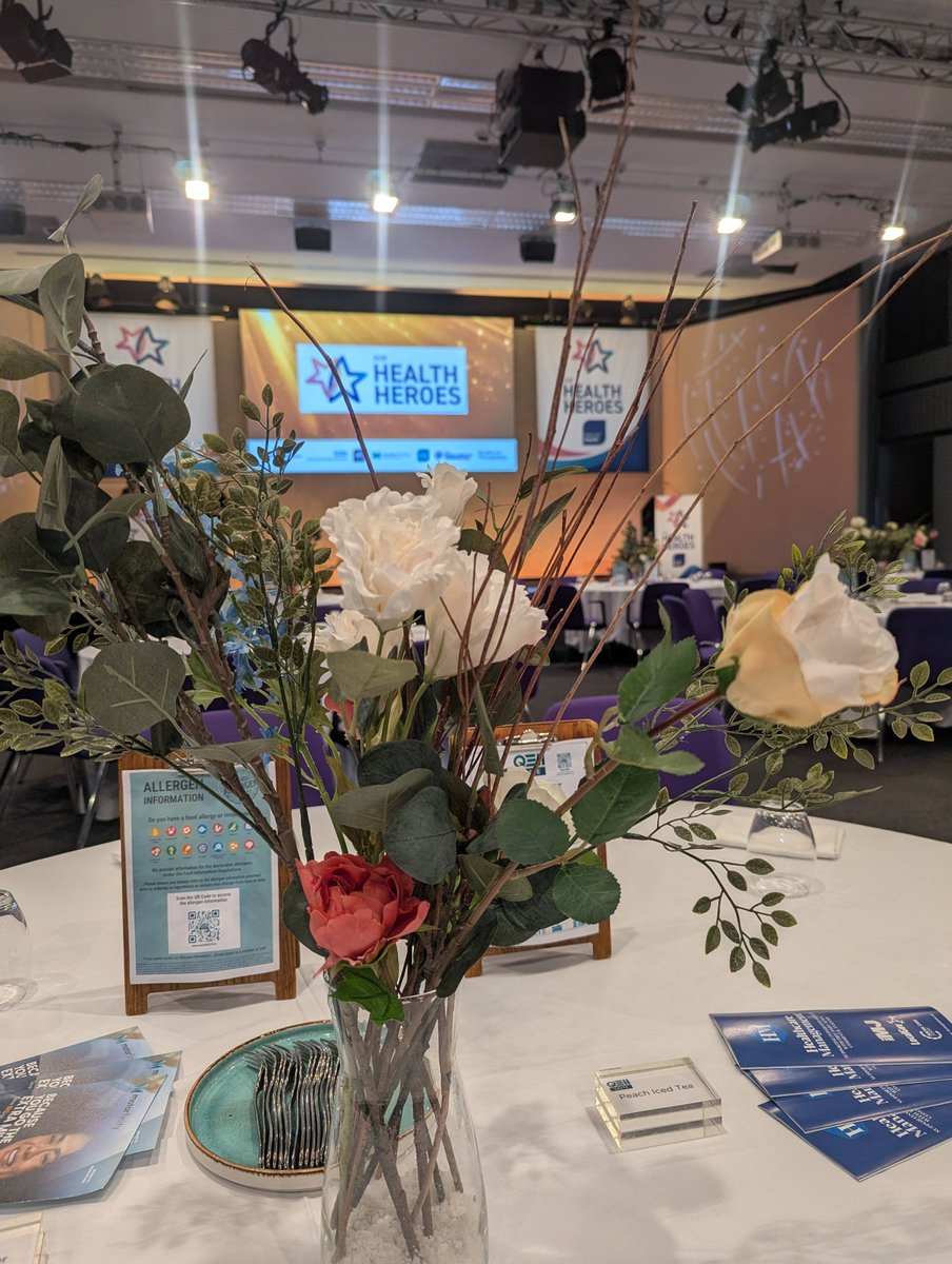 skillsforhealth's tweet photo. The stage is set for the 10th anniversary of the #OurHealthHeroes Awards at @QEIICentre. A huge day of celebration is underway as we honour the incredible individuals and teams who keep our healthcare system moving.

For live updates, head to our LinkedIn: https://t.co/3VlGaZsJ7J https://t.co/hPfKQSwQqG