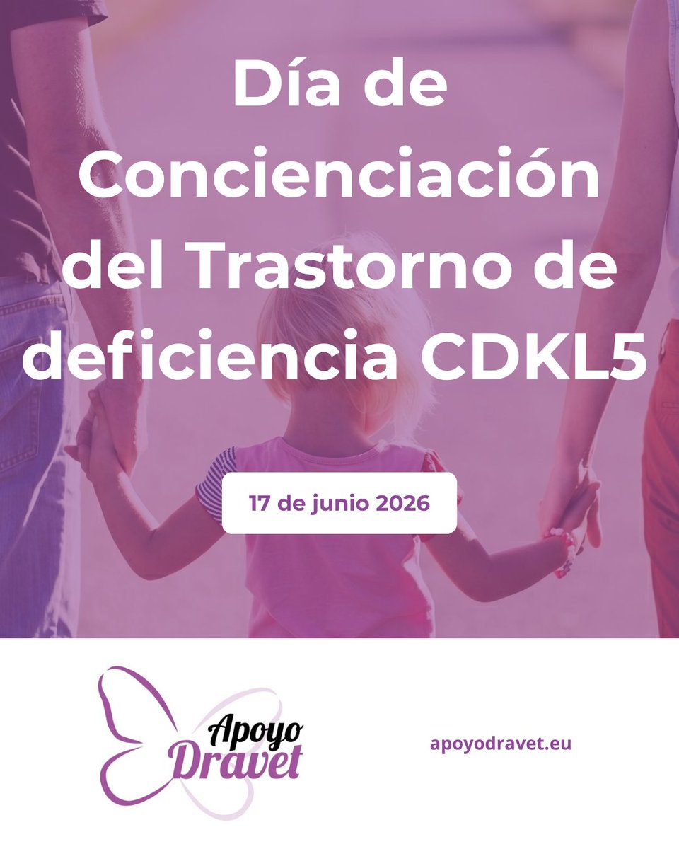 apoyodravet's tweet photo. 💚Hoy, 17 de junio, es el Día de Concienciación del Trastorno de Deficiencia de CDKL5 💚

Un trastorno considerado como enfermedad rara que causa convulsiones tempranas y difíciles de controlar, junto con un retraso grave en el desarrollo motor y cognitivo. https://t.co/UjGA2Hu0iK