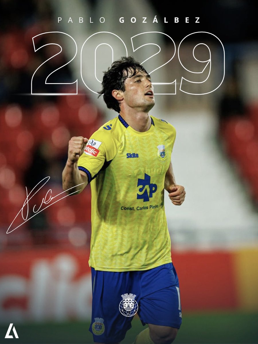 allironsports's tweet photo. 'Lobo' until 2029 🐺.
 
Pablo Gozálbez extends his contract with @OficialFCArouca. 

#DevelopingGlobalTalent https://t.co/zavUUmfXvU