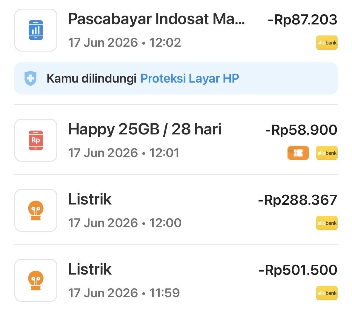 annisamulyan's tweet photo. @xoxosvtfatt @AlloBankID Kaaak akupun, malah transaksi yg pertama kecepetan 😭😭😭 https://t.co/mQg1I5iKx4