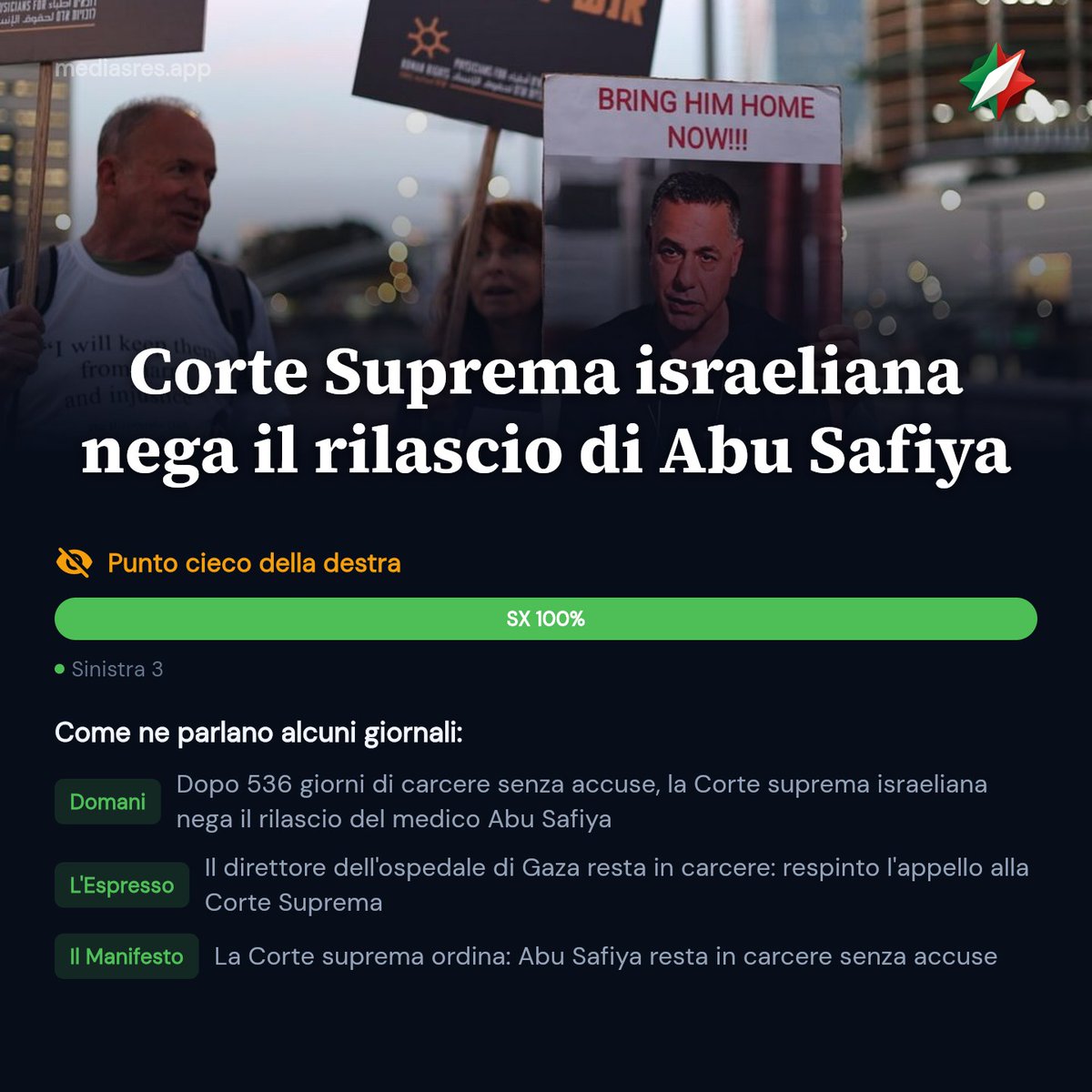 MediasRes_app's tweet photo. @francofontana43 E di questa notizia ne parla solo la sinistra... https://t.co/7QL6DQ1r6A