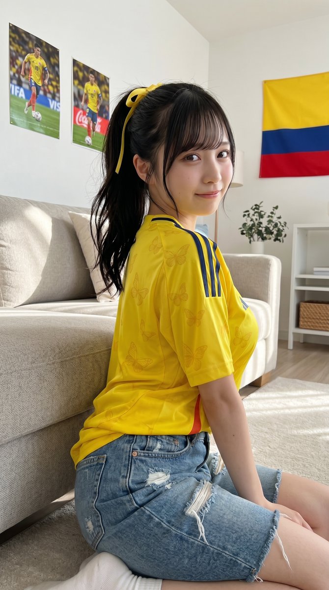 yuichan_ai's tweet photo. 今日はコロンビア応援隊🇨🇴

#WorldCup2026 #FIFAWorldCup https://t.co/ywTHFo3UPp