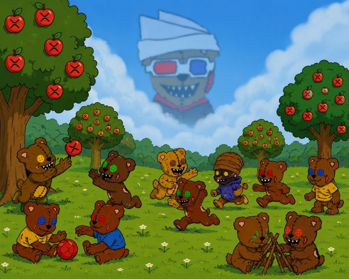 CubsXRP's tweet photo. CUBS of XRP 🐻🍎🚀

Support the future generation!

Congrats to holders &amp; collectors. 🫡 https://t.co/61nUVbPZyO