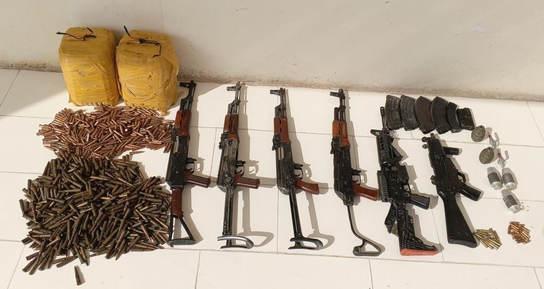 FC Balochistan (South) Thwarts Major Terrorism Plot, Seizes Cache of Foreign-Made Weapons in Dalbandin