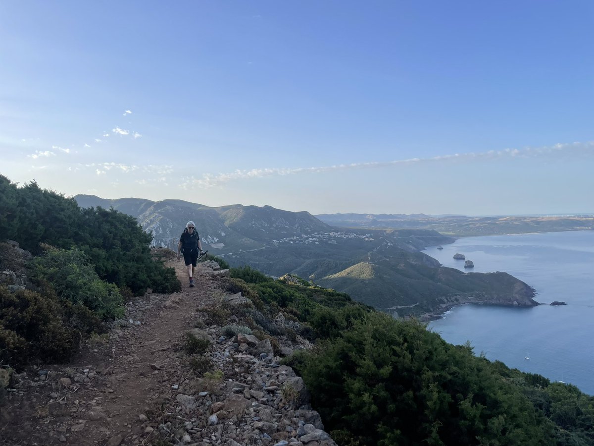 nensico's tweet photo. #Cammino Minerario di Santa Barbara terza tappa Masua-Buggerru : pietra e sabbia, alba e scorci spettacolari sul #Sulcis #Sardegna #Italia #Italy https://t.co/fmMYTjXV2P