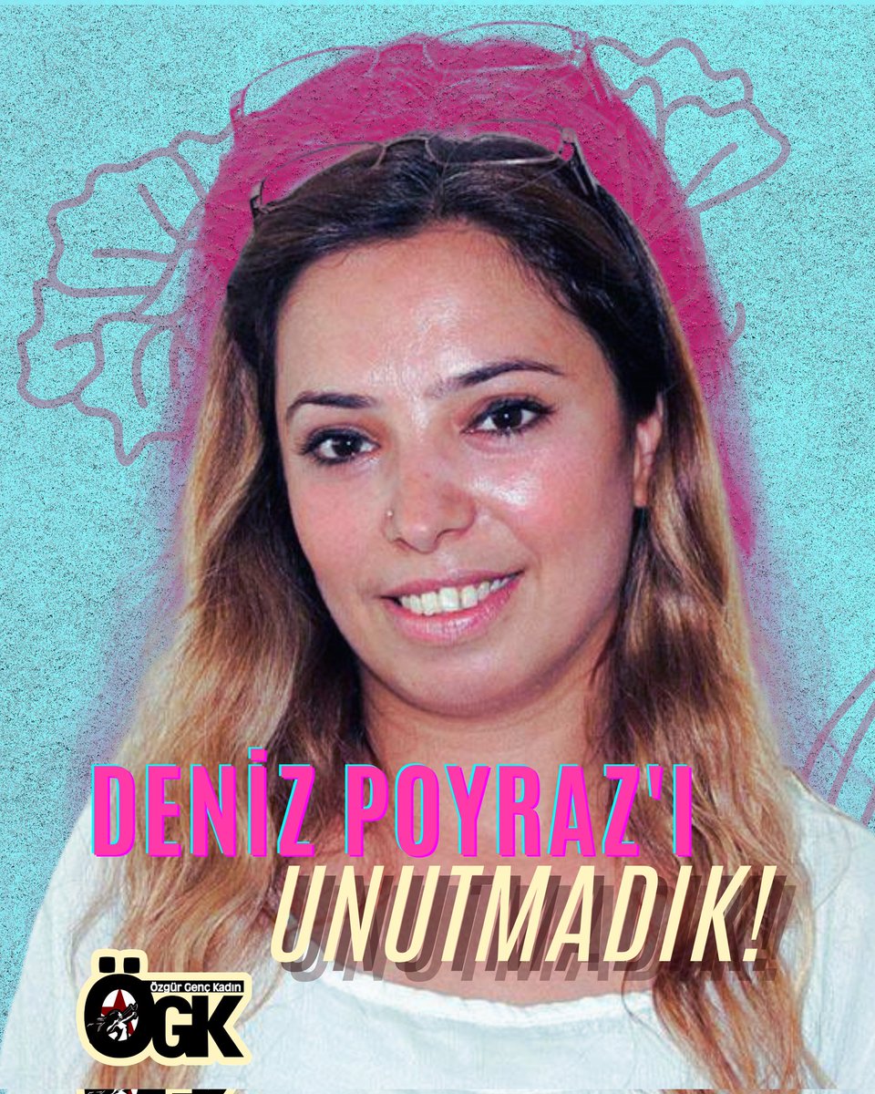 ozgurgenckadin2's tweet photo. Deniz Poyraz, katil Onur Gencer tarafından HDP İzmir İl Binası'na yönelen saldırıda katledildi. Yargılama süreci boyunca katil Onur Gencer ve ilişki ağı korundu, aklandı. 

Deniz'in aramızdan ayrılışının 5. yılında yineliyoruz: Katillerden hesabı kadınlar soracak!

Deniz Poyraz'ı unutmadık, unutturmayacağız.