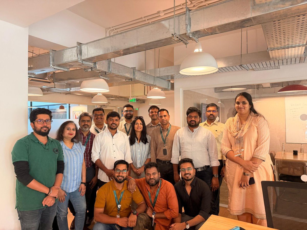 Shashkum93's tweet photo. we really spent great and tech time with #paramvig along with entire #CybersecurityTeam. we wish that fruitful discussion will help us to grow up in personal and professional life in diversed tech world.
#SolventumHealthcare
#Solvers https://t.co/09sa5lZU6z