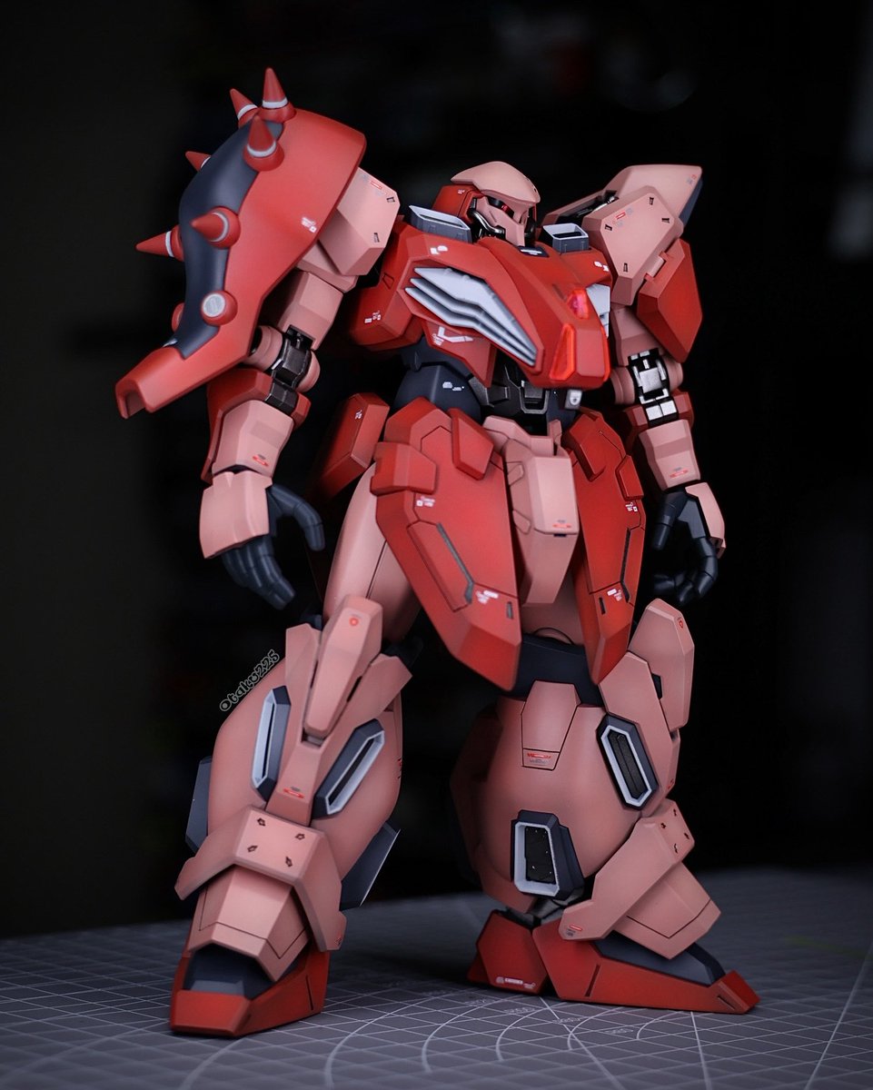 Messer M01、本体全塗装。