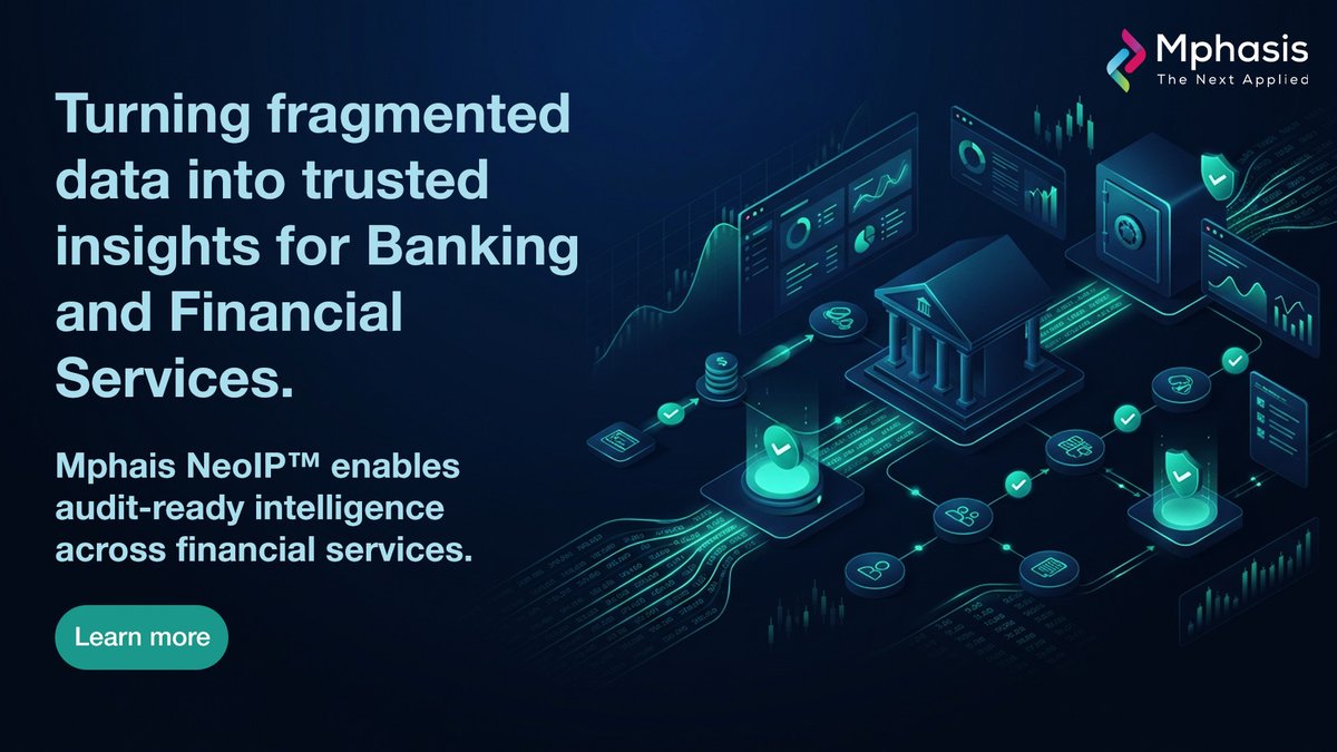 Mphasis's tweet photo. AI can’t fix what it doesn’t understand. ​​

Mphasis NeoIP™ , powered by Google @GeminiApp Enterprise, brings smart global context-aware, intelligence that connects automation with real understanding, transforming unwanted signals into knowledge and insights into action. ​​

In Financial Services, where decisions must balance risk, compliance, resilience, payer, provider and member trust, contextual intelligence is critical.

Mphasis NeoIP™ cuts through fragmented data to strengthen decision‑making and deliver safer, faster, audit‑ready automation. Mphasis NeoIP™ equips teams with real‑time intelligence to deliver consistent, high‑touch experiences at scale.​

Read the blog to see how we make AI truly work: https://t.co/sLGKWB0DE6

#Banking #AI #AIWithoutIntelligenceIsArtifical #IntelligentEngineering #EngineeringIsInOurDNA #StayAhead