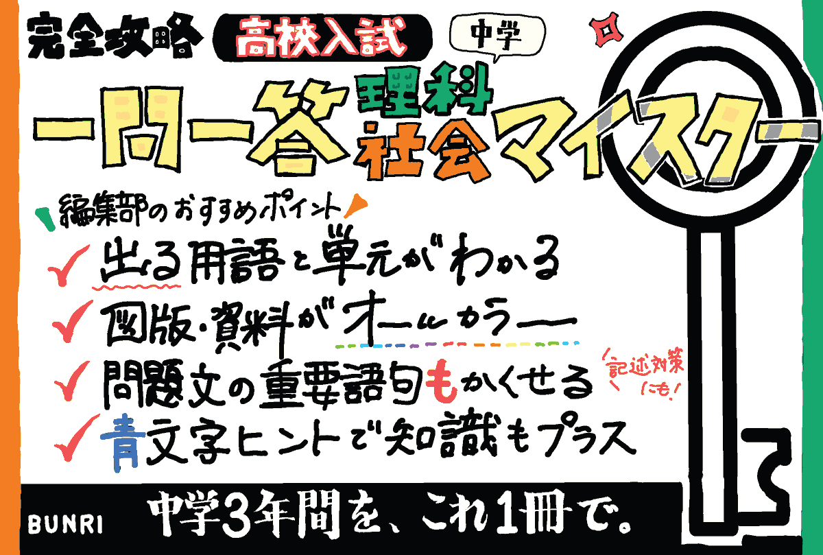 bunri_study's tweet photo. ＼明日6月19日 新刊発売🎉／
『完全攻略高校入試 一問一答マイスター』理科・社会

「この図、どの用語と結びつくの🤔？」
「資料が多すぎて覚えられない💦」

そんなお悩みを解決します！

👇詳細＆ネット書店での予約はこちら！
https://t.co/e9mkiO1WTv
#高校入試 #文理 https://t.co/Y0OXOyzOpK