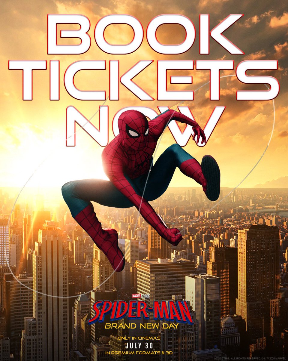 cosmic_marvel's tweet photo. New poster for ‘SPIDER-MAN: BRAND NEW DAY’

In theaters on July 31. https://t.co/XNT6COogw7