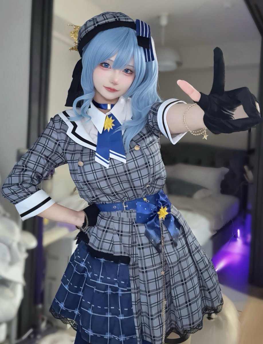 amane_azusa's tweet photo. すいちゃんはー？💙 https://t.co/rdyCU0HeDl