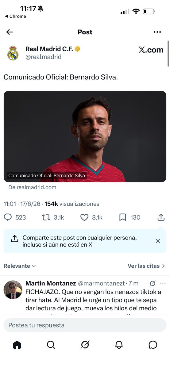 Chikone12's tweet photo. Mientras el @Atleti intenta reírse del @realmadrid por la oferta a Julián Álvarez….con tweets estúpidos….
Nos reímos un poco de vosotros, encarecemos la compra al FCB y os encarecemos la venta https://t.co/5CIj1D0zwX