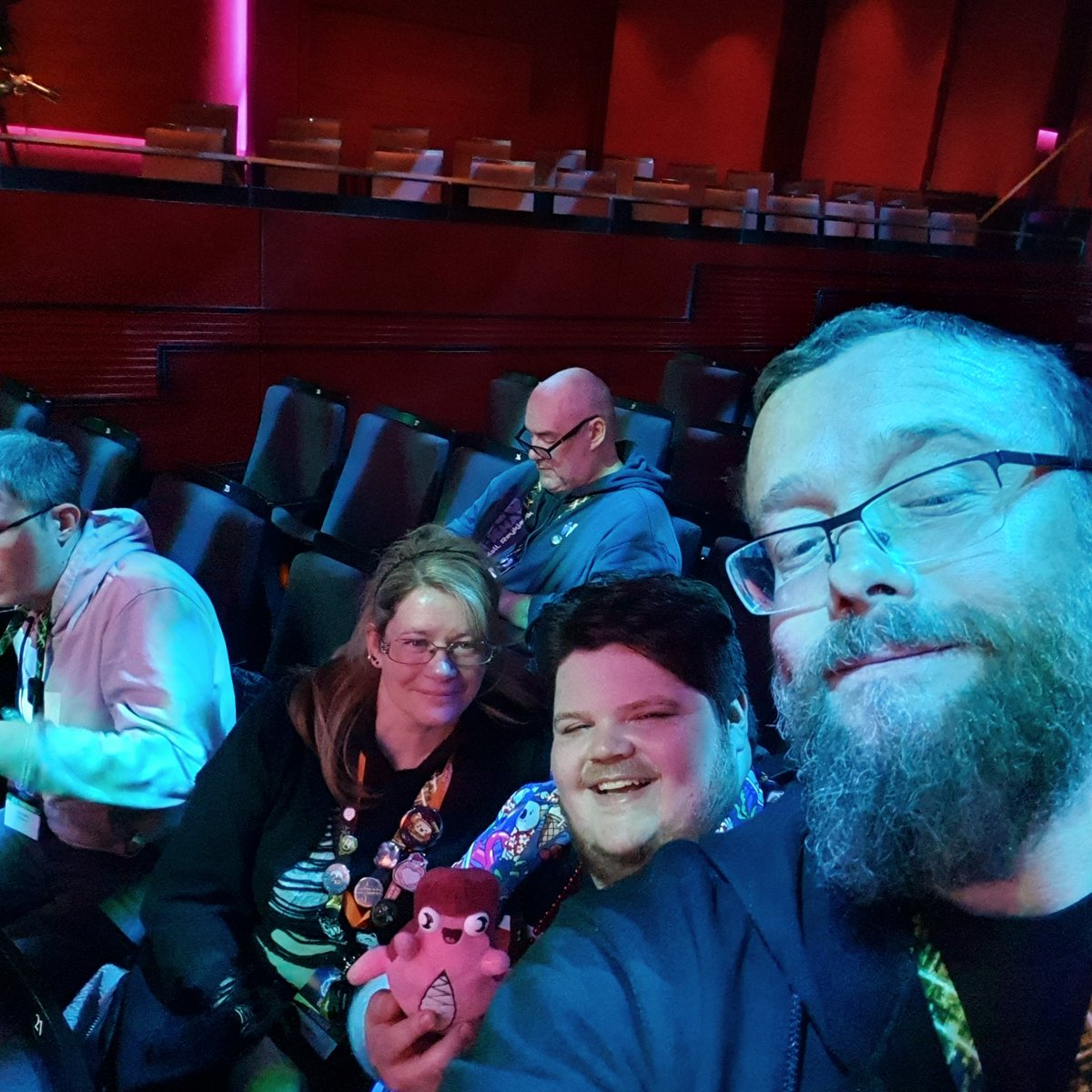 Troubles_Strife's tweet photo. 🚀 Enjoying one of the presentations at Harpa during EVE Fanfest with Chaos1298 and the Fedos! 🇮🇸
Always great to catch up with friends while hearing what's coming next for New Eden and the EVE community.
#EVEOnline #EVEFanfest #Harpa #fenriscreations https://t.co/BZ74HODJW6