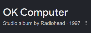 floryontheweb's tweet photo. @ningwan40954055 You may not be ready for this...
an entire album named after computer(ironically, it doesn't talk about computers lol) https://t.co/k0lbAhszpo