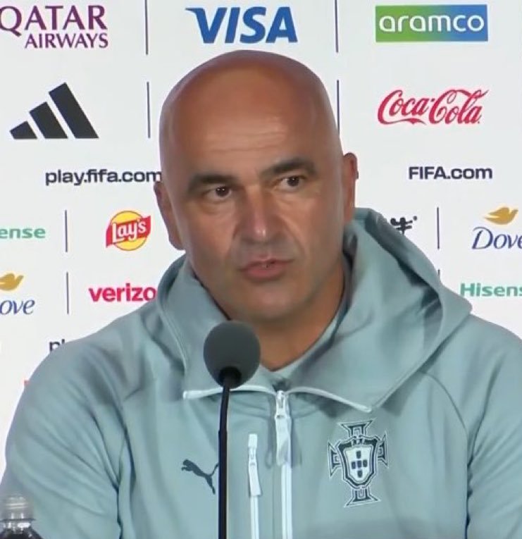 CfcDan_01's tweet photo. 🚨Roberto Martinez  on Messi’s VAR incident:

🗣️ “A lot of fans are demanding red, but you have to judge intent first. Watch the replay - Messi is locked on the ball, trying to play it, not trying to hurt anyone. 

I know plenty people will say that why are saying this when Ronaldo is the captain for my team Portugal, let say this I am not a hypocrite, I can't lie .

There’s contact, yeah, and it looks messy live. But messy doesn’t automatically mean red. That’s why we have VAR - to break it down, check if there was any bad intent or dangerous play.

The referees studied it and decided it wasn’t even a booking. That says a lot. 

The drama is only this big because it’s Messi. If it was someone else, most people wouldn’t say a word. For me it was just an accident, a bit unlucky, nothing more. 

Football involves contact. Slow motion makes everything look 10x worse than it really was..