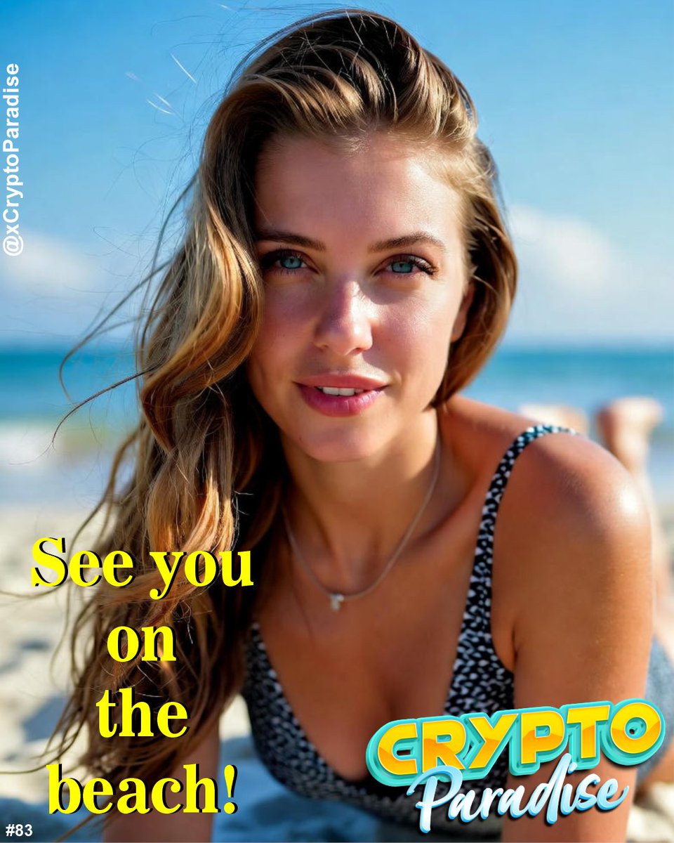 Martin_MaxKing's tweet photo. Crypto getting hotter? Prepare for Crypto Paradise summer with our #WednesdayGirl :) https://t.co/wUWy0nr06C
