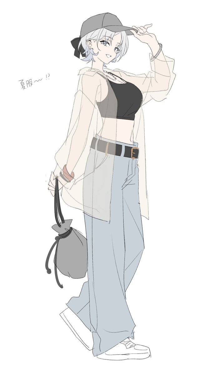 Hibi_koma_trpg's tweet photo. 最近のラフたち、夏を感じる https://t.co/vVQ01RyNSO