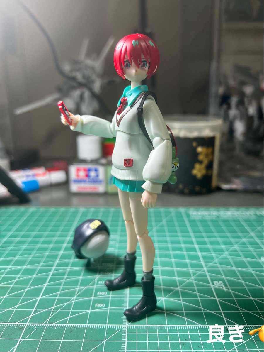 trim_exec's tweet photo. #アマテ・ユズリハ (#マチュ #GQ)久々にフギュアライジング🍅🍓良き🫡

#ガンプラ #ガンダム #gunpla #gundam #figurerise #gquuuuuux #machu https://t.co/fAPMxtYMkM