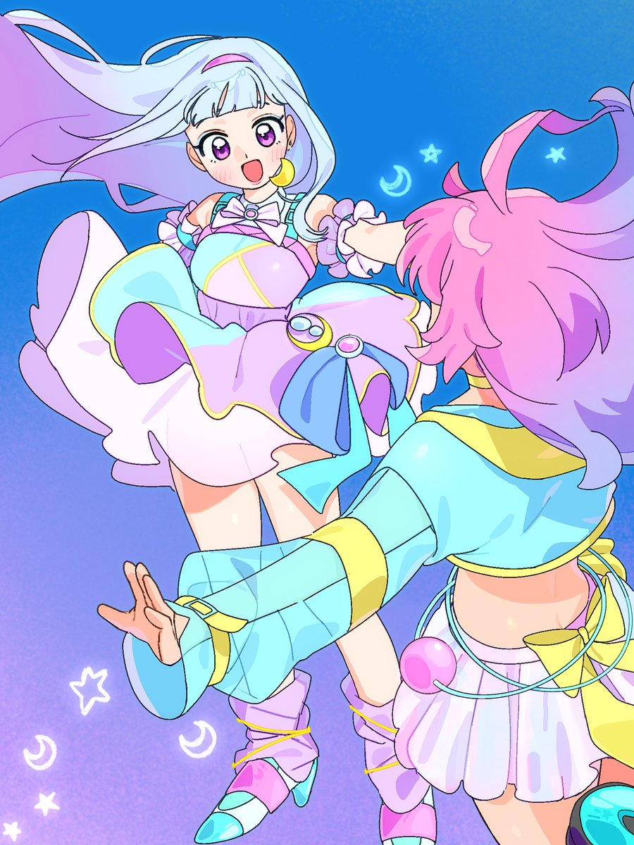 cpchudayo's tweet photo. ·̩͙꙳°‧🌙 𐦯それが  二つ  結ぶ絆だから⭐️。.:＊・゜

 #るるりりファンアート https://t.co/fYgBEQ8gbt