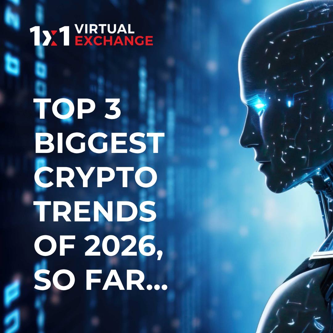 1x1virtualexch's tweet photo. 🚀 The first half of 2026 has shown one thing: crypto is maturing.

From stablecoins powering real-world payments, to traditional assets moving on-chain, to institutions increasing their presence in the market, crypto is becoming more integrated into the global financial system https://t.co/k3AX7Hb8vl