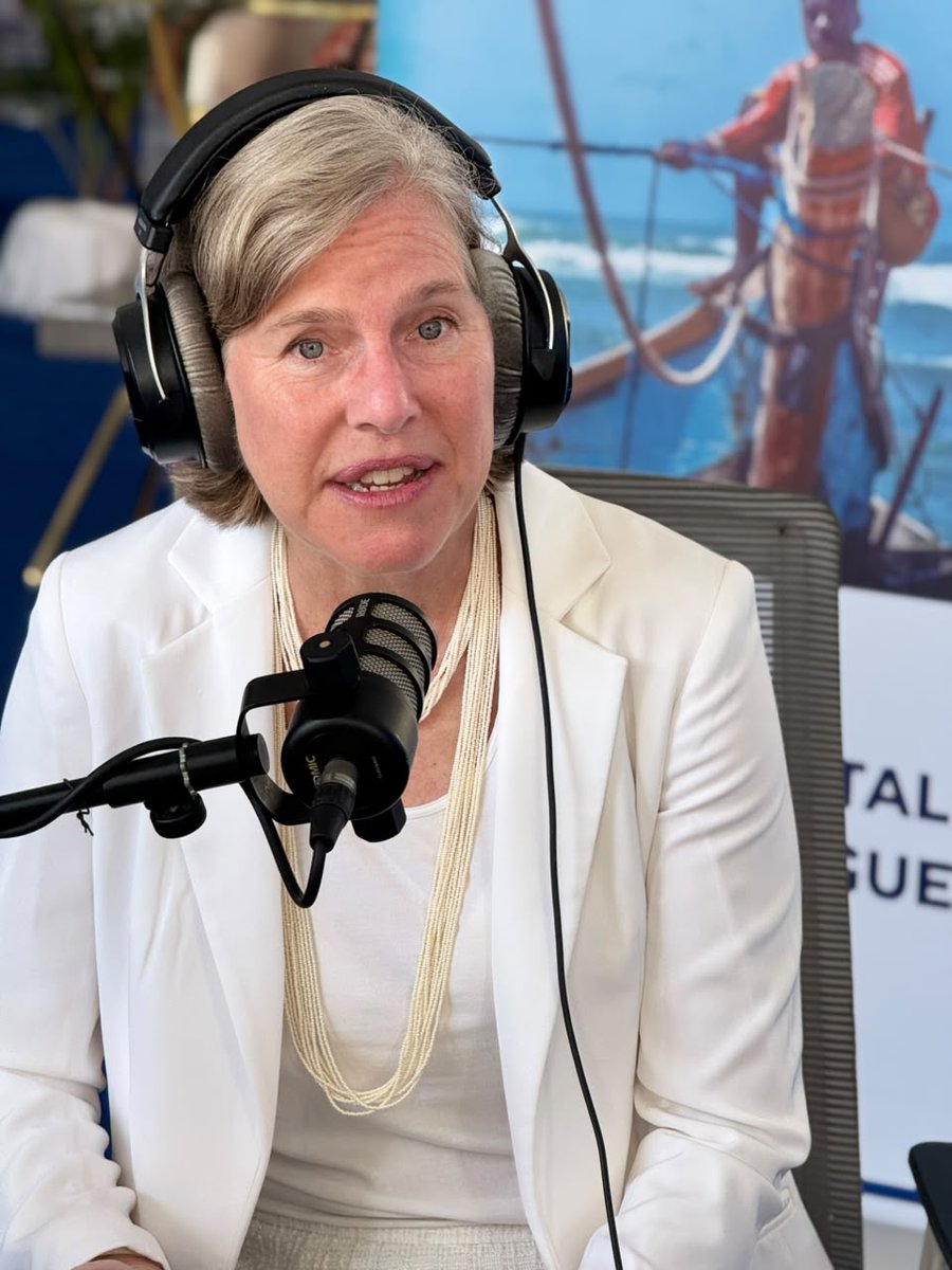 gilbert_were5's tweet photo. Great conversation and reaction from @OurOceanOOC .  Dr. Susan Gardner, director of the ecosystems division, @UNEP was in the studio. https://t.co/KviXVRL7m8