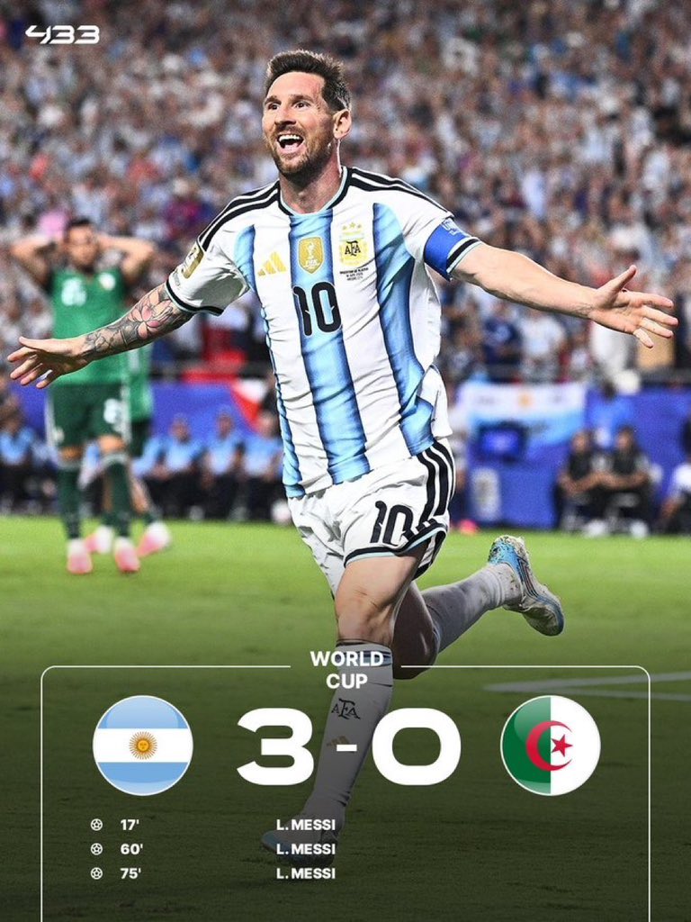 LAD_Back2Back's tweet photo. The GOAT ##Messi #WorldCup ⚽️ https://t.co/vh9Foi4yFt