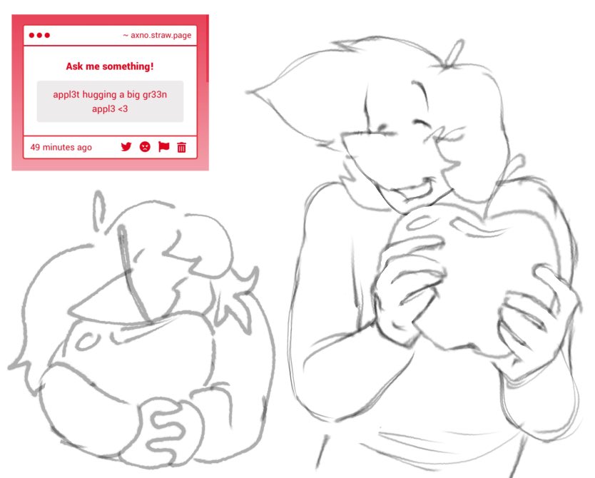 Axnoroth_'s tweet photo. Awwwh…

#UnpluggedAU #deltaruneAU #deltarune #strawpage https://t.co/X9KSZfXfrk