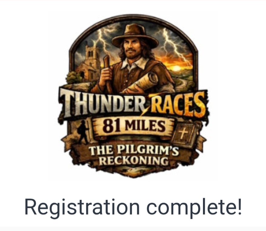 DanIveyRunner's tweet photo. In an effort to keep my 200 mile south downs ultra dreams alive for 2028, I've signed up to the 81 mile Pilgrim’s Reckoning ultra in September.

A new 81-mile ultra set on the Bunyan Trail in Bedforshire, following a single continuous loop with 24 hours to complete it. https://t.co/oIi7pkLrty