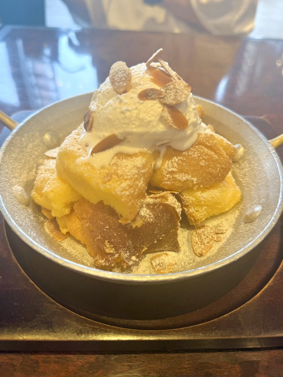 a_yabushima's tweet photo. 本日の22時からはLevel 154です！
よろしくお願いいたします🍍

この前、星乃珈琲でフレンチトースト初めて食べたの！
いつもパンケーキにしちゃうから🥞
甘さ控えめで美味しかったよ〜！☺️✨️
（お母さんと半分こした💖）
#ツナらじ #孤独のヤブグルメ https://t.co/QV29laHdQr