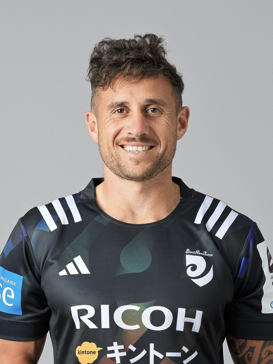 RICOH_BlackRams's tweet photo. #TJペレナラ 選手が #バーバリアンズ の9番として先発出場🐏🖤

さらに、本試合ではキャプテンを務めます🏉
熱いご声援よろしくお願いします🏴✨

#BlackRamsTokyo #ブラックラムズ東京
#LeagueOne #リーグワン #世田谷区 https://t.co/T3mw7ixG93
