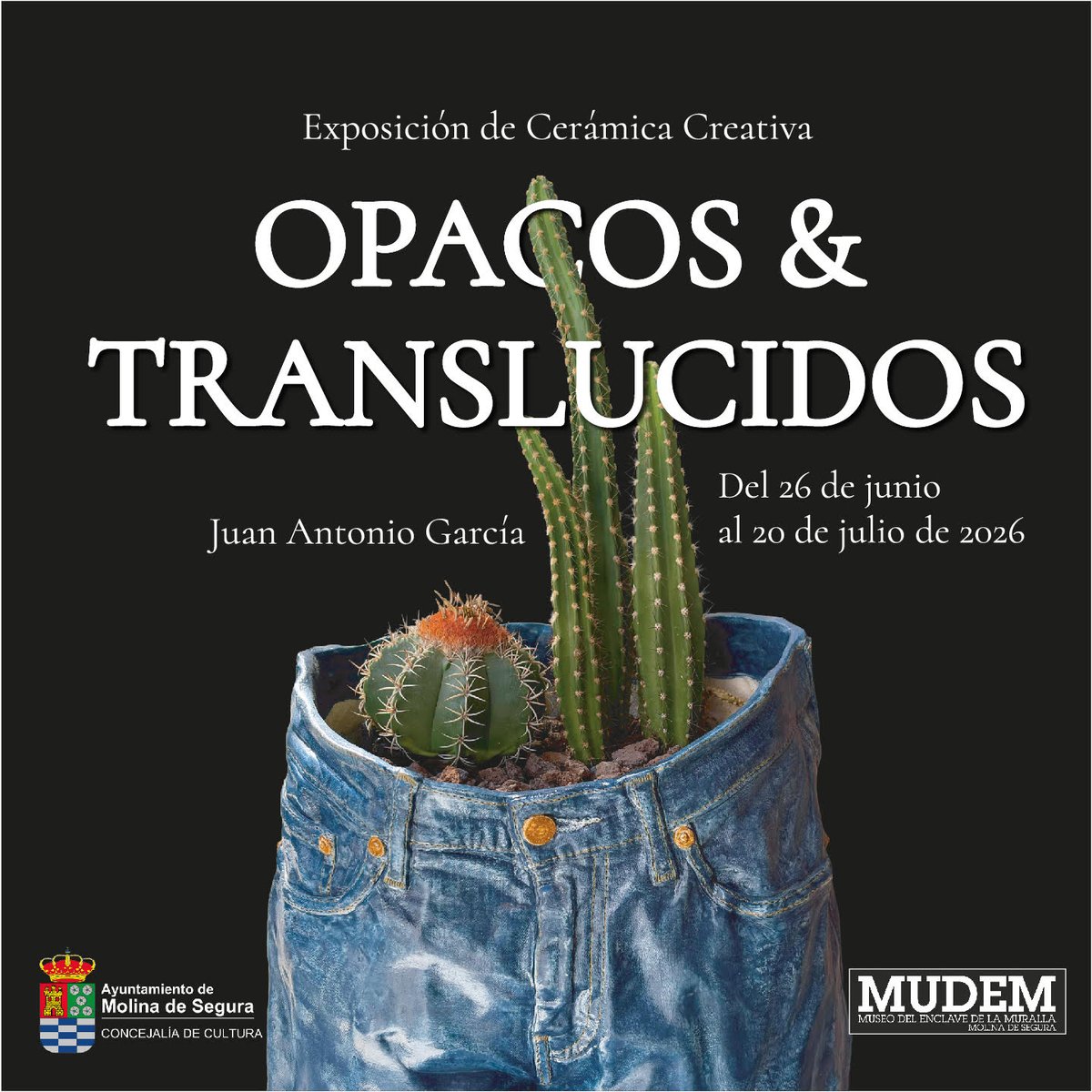 MUDEMMUSEO's tweet photo. Próxima exposición temporal en el MUDEM✨
La sala de exposiciones del MUDEM acogerá desde el próximo 26 de junio la muestra “Opacos &amp; Translúcidos”, una exposición de cerámica creativa del artista Juan Antonio García. https://t.co/1Rvx33zCfa