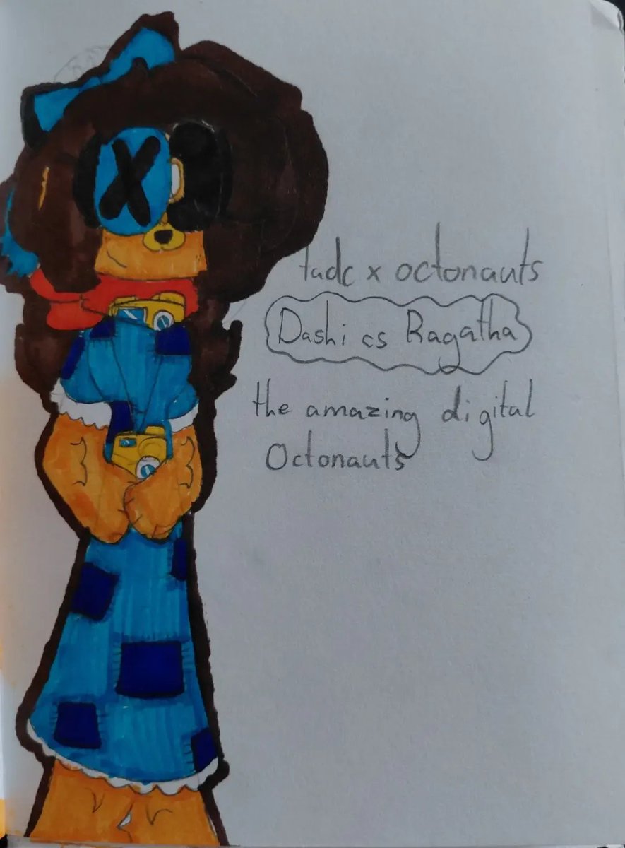 NightmareJ1234's tweet photo. 1/2 #octonauts x #tadc/#theamazingdigitalcircus #au  drawing(s)
#CaptainBarnacles #Kwazii #Tweak #Dashi https://t.co/z43vHcUY6n