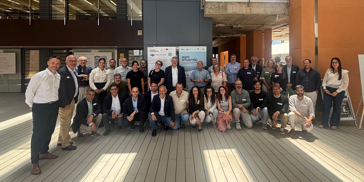 A3MAtlantic's tweet photo. 🌍🌊Trabajamos para convertir el potencial de nuestras islas en oportunidades reales para la economía azul.

Nos hemos reunido con administraciones, empresas, universidades y sector pesquero para identificar retos, generar sinergias y avanzar en proyectos. https://t.co/83m2wIWcQy