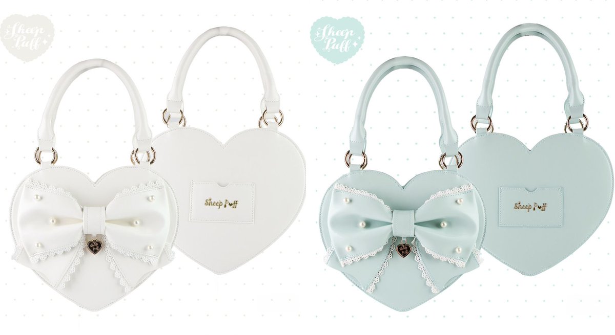 エペティス epetice リボンハートハンドバッグ 【Sheep Puff】 リボン 