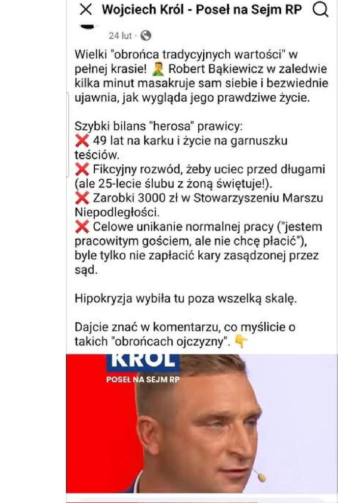 wickis12's tweet photo. @KjakKaska @katarzyna_sto @sikorskiradek Tymczasem @pobozy niemieckie auto,pożyczka w niemieckim banku,jak większość złodzieja komucha, towarzysza @OficjalnyJK a Bąkiewicz, to pis szmata, nierób, żyjący na koszt Polaków,do roboty zadymiarz niech się weźmie,jak zwykli Polacy, jesteście ruskimi onucami pachołkami Putina🤬 https://t.co/T0ADZgQTew