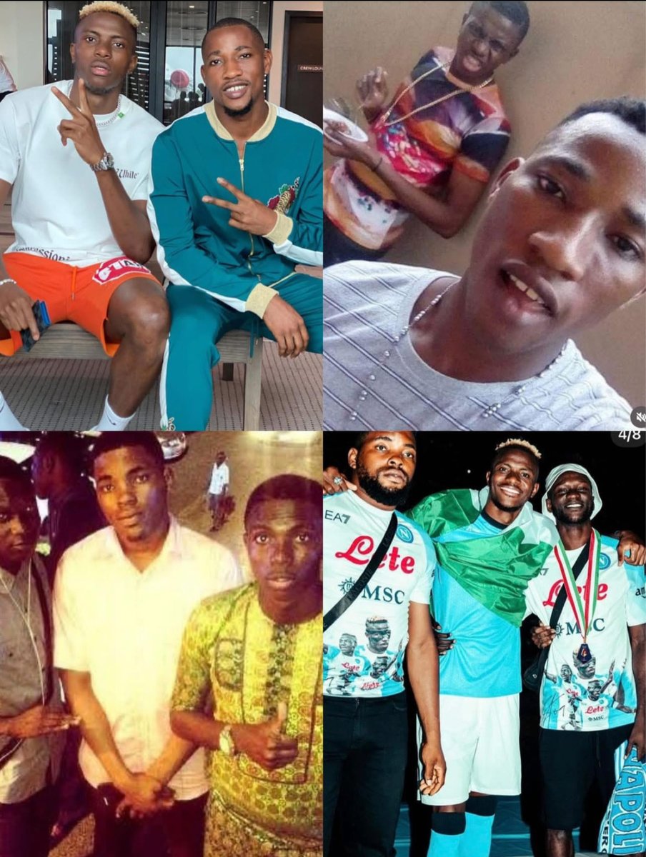 esegbonaluis's tweet photo. Victor Osimhen reveals that when he made money ,  HE TOOK ALL HIS DAY ONE FRIENDS to Turkey 🇹🇷.  He sponsored everything and got them accommodation and jobs there , today they are doing extremely well too .  

Victor didn’t tell them to keep hustling and praying , he simply showed them the way . 

Many of you have made it but you can’t even help family .  Shame on you 

Moral lesson :  Stop telling your friends to work harder , just help them
If you can ❤️🥹