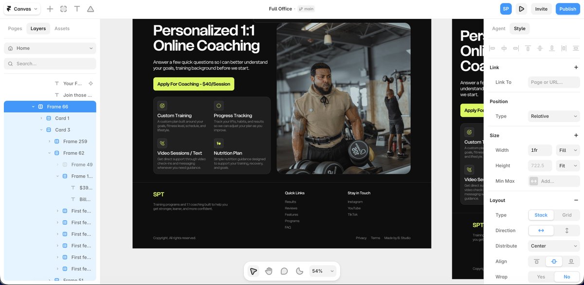 ruslanlike's tweet photo. Week 10 of @framer 's challenge.
#FramerChallenge

Goal: $5000
Client 1: $120

Total: $120
I suggested to add another section for his 1:1 Coaching services. https://t.co/BZo1qNQ0NR