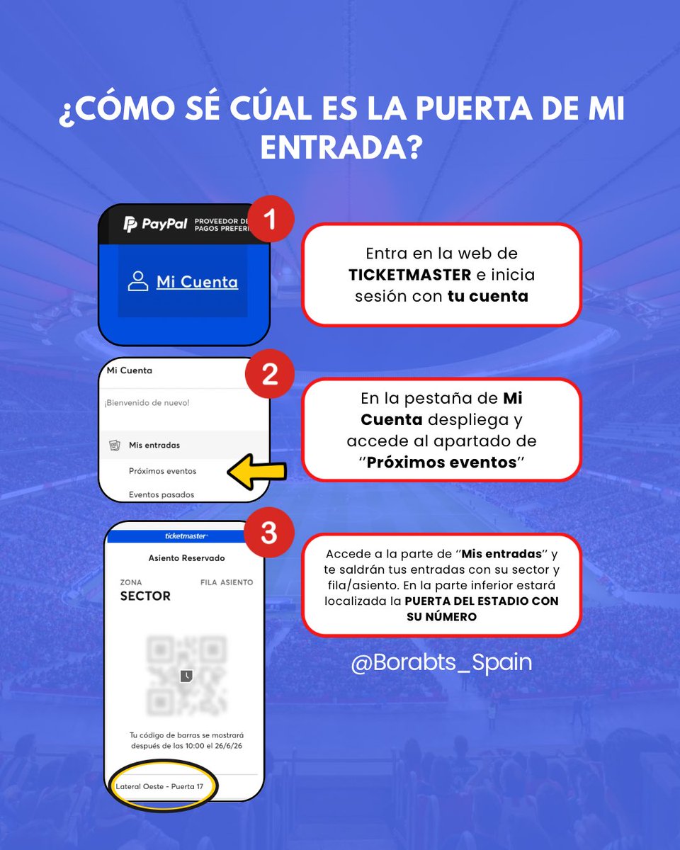 borabts_spain's tweet photo. 📍INFORMACIÓN SOBRE EL ACCESO AL METROPOLITANO Y LAS ENTRADAS

(1/2) https://t.co/CGJotheIaO