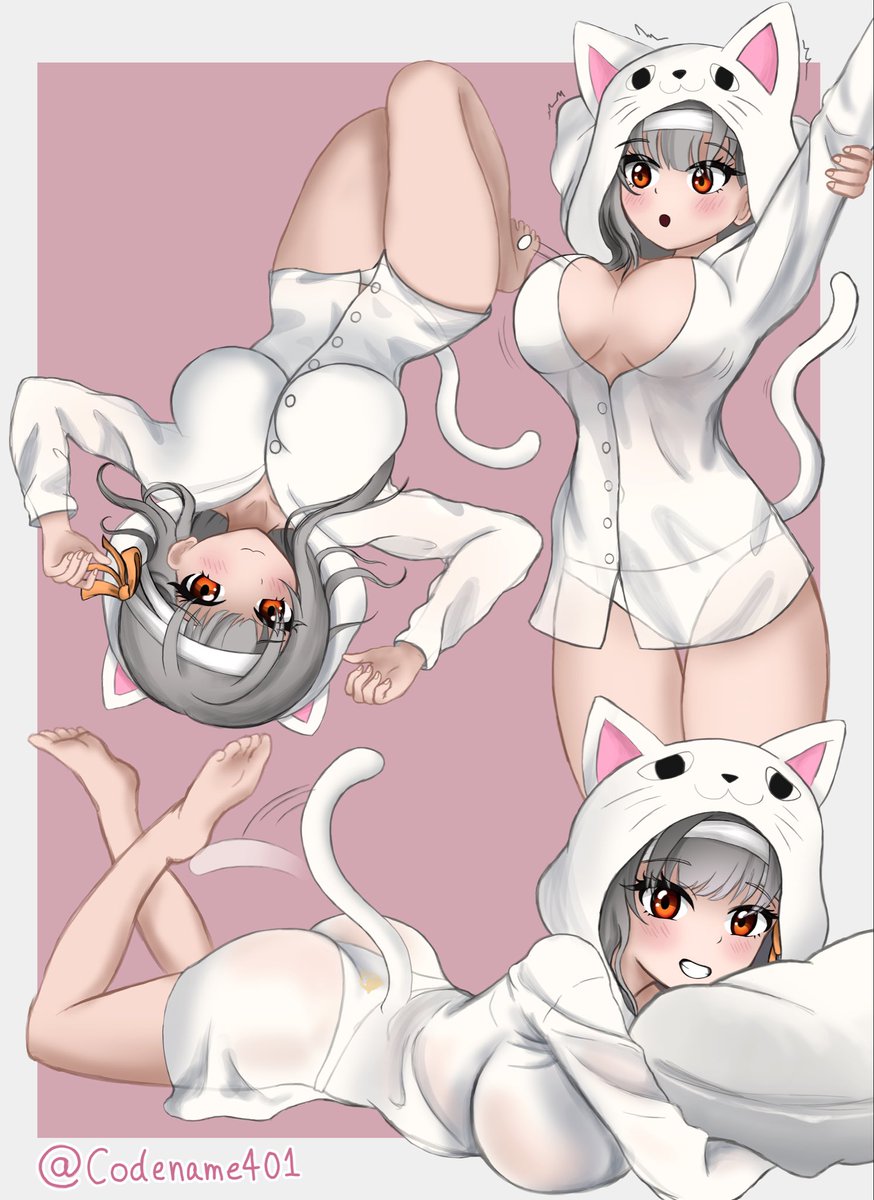 Codename401alt's tweet photo. Kitty Marian Doodles

#NIKKE #NIKKEfanart #ニケ https://t.co/LjpO5Z6pau